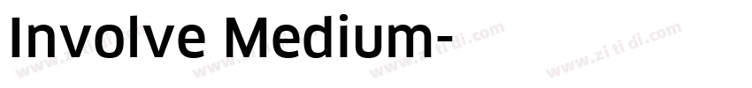 Involve Medium字体转换
